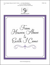 From Heaven Above to Earth I Come Handbell sheet music cover